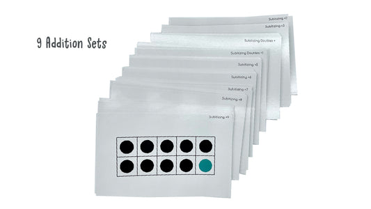 Second Grade Subitizing Cards